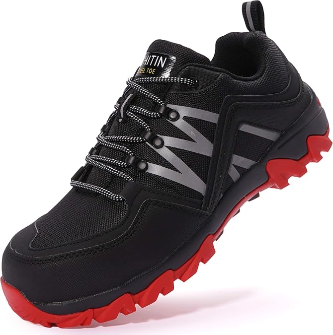 WHITIN Men's Steel Toe Safety Work Shoes T1