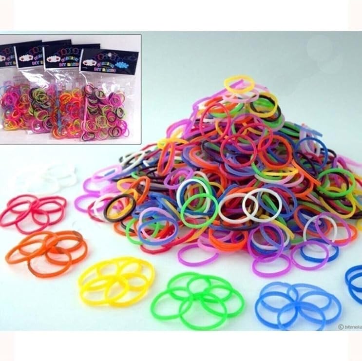 Making Rubber Knit Bracelet And Pendant (making) Set 3 Pack Loom