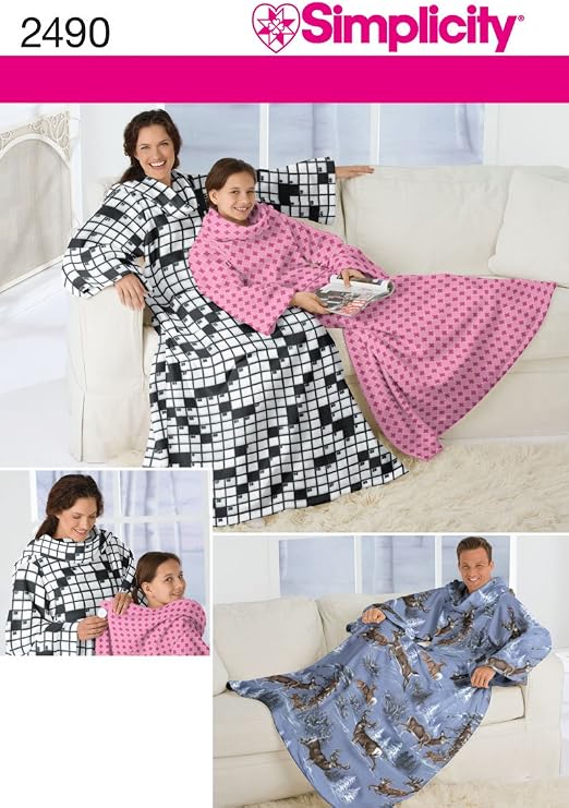Simplicity Sewing Pattern 2490 Crafts Size A (S-M-L)