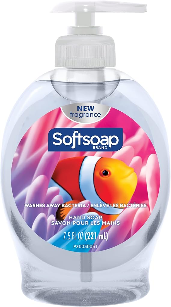 Softsoap Liquid Hand Soap, Aquarium, 7.5 Fl Oz (Pack of 1)