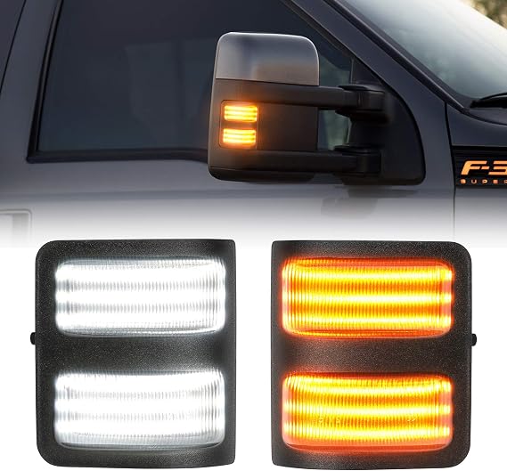 SUPAREE LED Sequential Switchback Side Mirror Marker Running Light