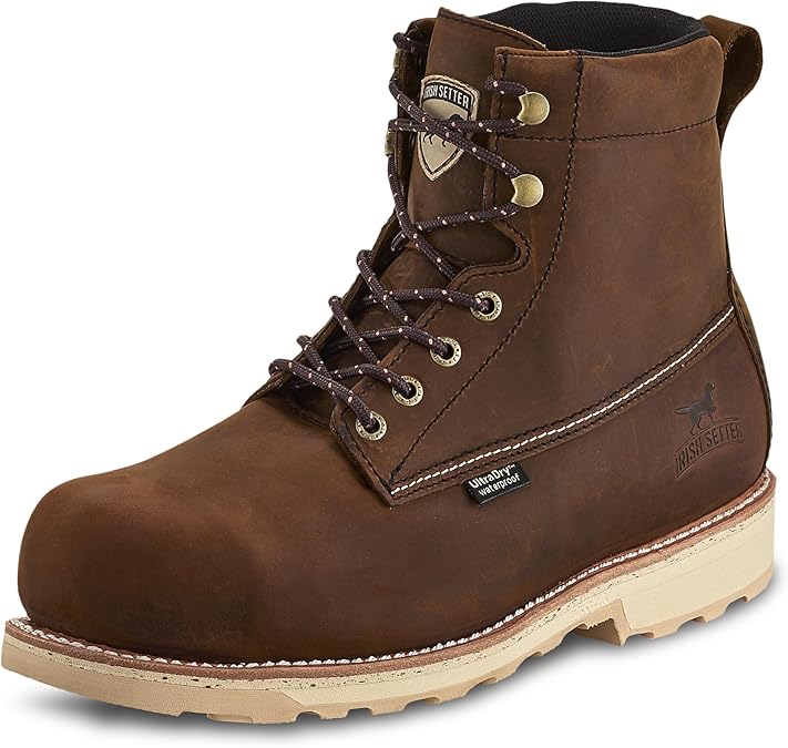 Irish Setter Wingshooter ST 6" Mens NMT Toe Work Boot | Waterproof, Uninsulated