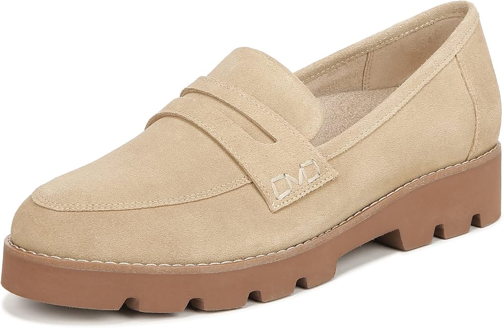 Vionic Women's Cheryl, Beige Suede, 9.5 Wide