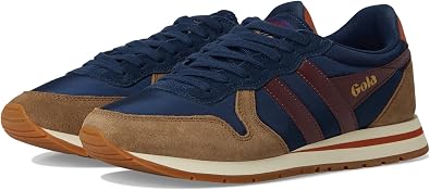 Gola Men's Daytona Chute Navy/Tobacco/Burgundy 8.5 M