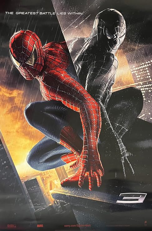 SPIDER-MAN 3 MOVIE POSTER 2 Sided ORIGINAL Advance 27x40 TOBEY MAGUIRE