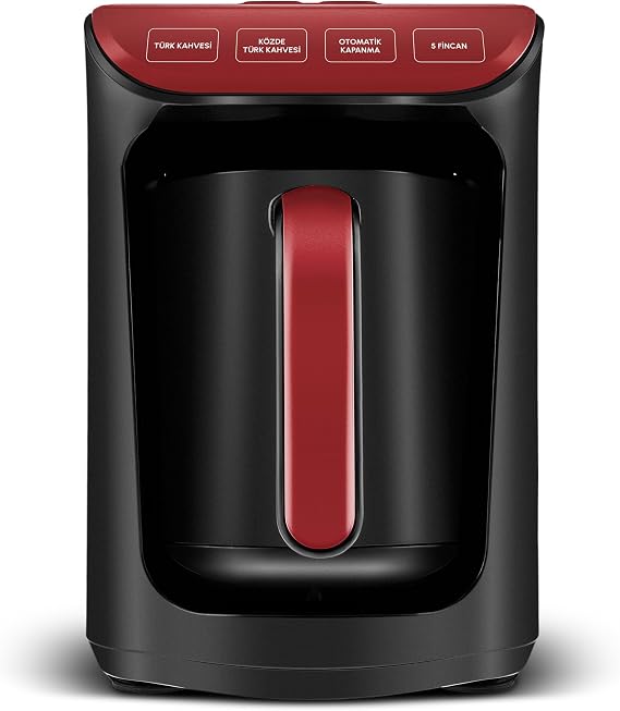 Emsan Közde Türk Kahve Makinesi Cherry Red