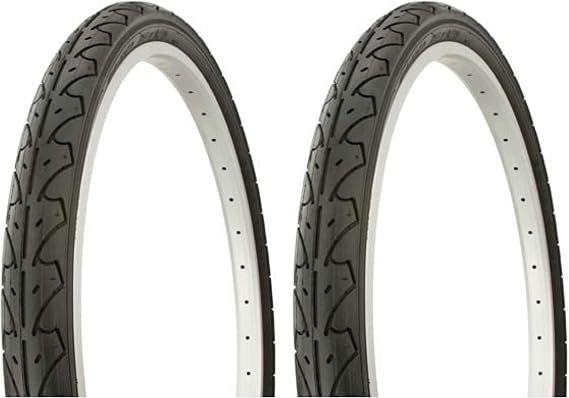 Lowrider 2 Bike Tires 26 x 1.95 Black/Black Side Wall HF-105.Bicycle Tires
