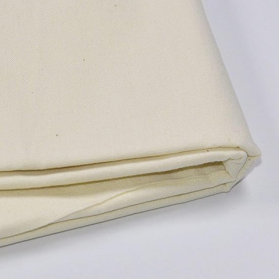 2-Yards Muslin Fabric,Natural 100% Cotton Fabric,47 Inches Wide,Sold by 2-Yards