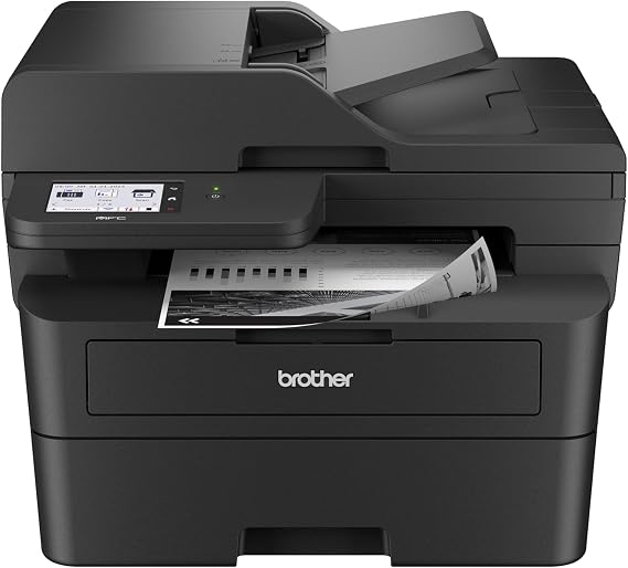 Brother Professional Laser Printer with Scanner, High-Speed 36 ppm Monochrome All-in-One, Wireless Duplex Printing and Scanning, Cloud-Ready 3.5 in Touchscreen for Small Business (MFC-L2900DW)