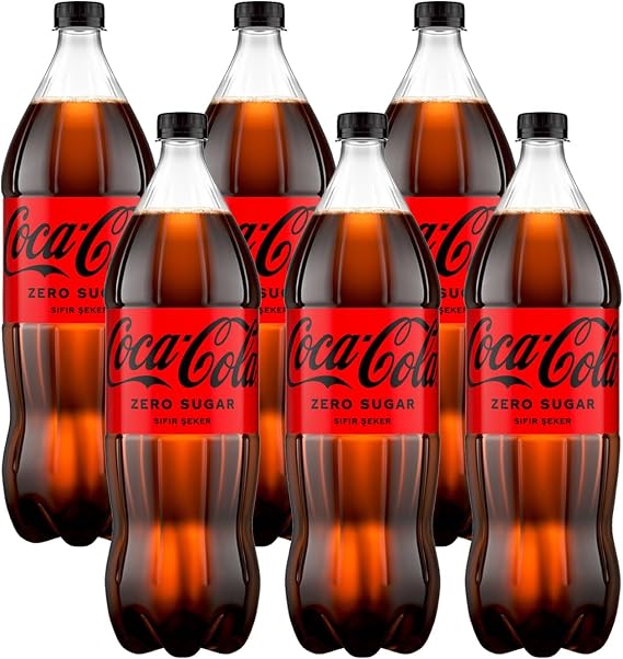 Coca-Cola Zero Şeker, 1500 ml, 6'lı Paket