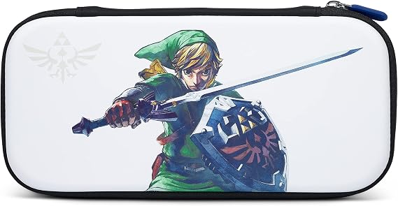 PowerA Protection Case for Nintendo Switch, Switch Lite & OLED Model, Hard Shell Protective Pouch with Carry Handle and 9 Game Cards Storage, Official: Mario Pop