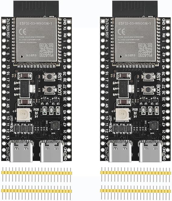 2個 ESP32 S3 開発ボード N16R8 ESP32-S3-DevKitC-1