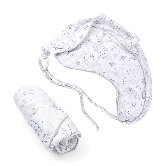 Boppy Uplift Nursing Pillow Cover, Washable Feeding Pillow Cover with Belt