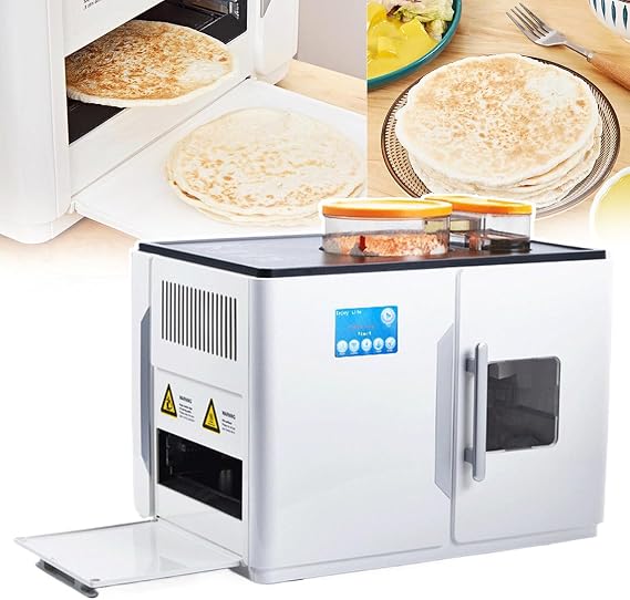 Automatic Roti Maker, 1800W Flatbread Maker for Home Use, Fully Automatic Bread Making Machine for Delicious Roti and Chapati