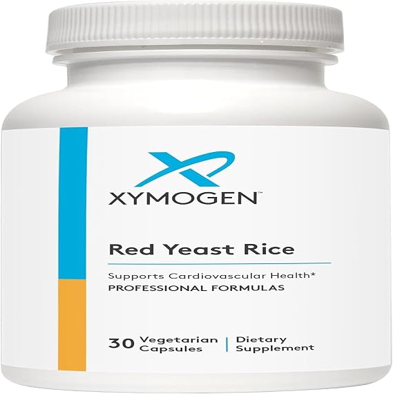 XYMOGEN Red Yeast Rice, 30 Capsules