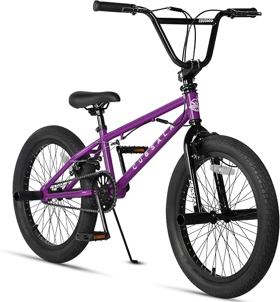 cubsala Freestyle BMX Bike, 18 20 Inch Kids Bicycle for 5-13 Years Old Kids and Beginner Level Rider, Multiple Colors