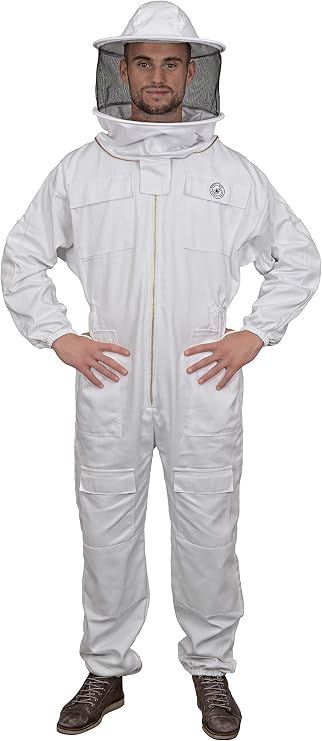 Humble Bee 410 Polycotton Beekeeping Suit with Round Veil