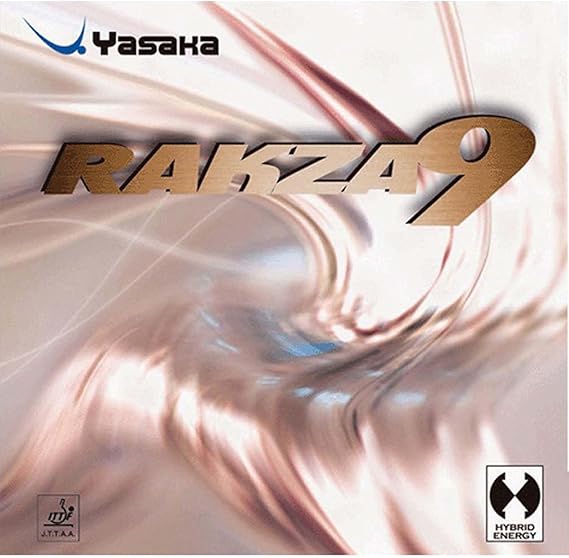 Yasaka Rakza 9 Table Tennis Rubbers (Black, 2.0 MM)