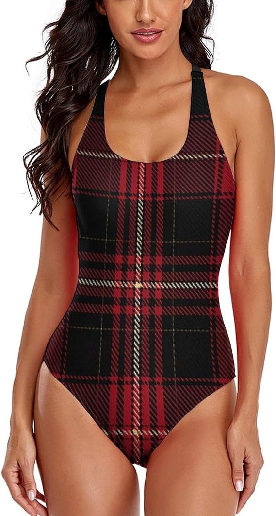Women's One Piece Swimsuit Monokini Backless Swimdress Cheeky Beachwear