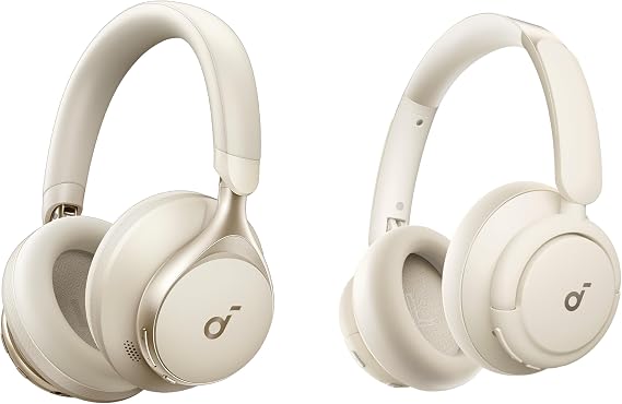 Soundcore Q30 by Anker, Hybrid Active Noise Cancelling Headphones with Travel Pouch, with Space One, Multiple Modes, Hi-Res Audio, Custom EQ via App, 50H Playtime, Comfortable Fit, Bluetooth