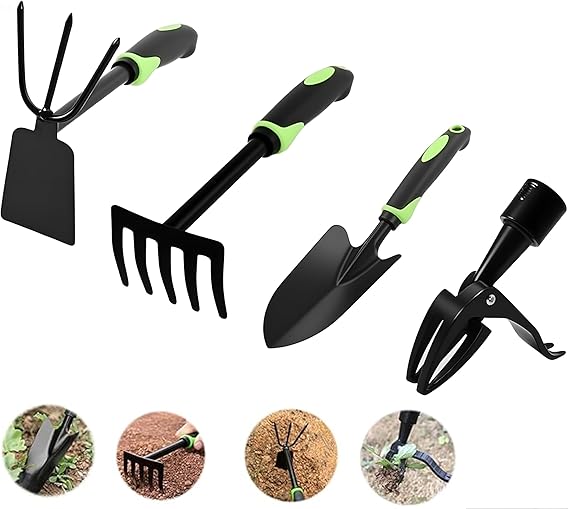 Gardening Tools,Weeding Tool,Garden Hand Tools,Garden/Crack/Patio/Potted Plant Weed Puller Tool,Stand Up Weed Puller Tool(4PCS)