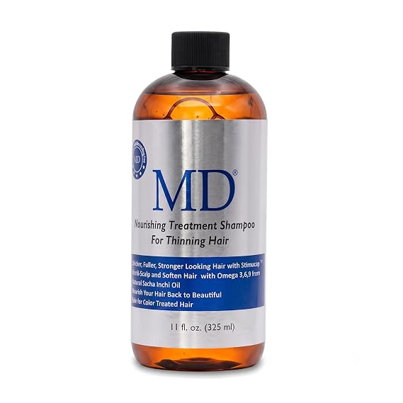 MD Revitalizing Shampoo, Sulfate-Free for Thinning-Looking Hair, 11 fl oz