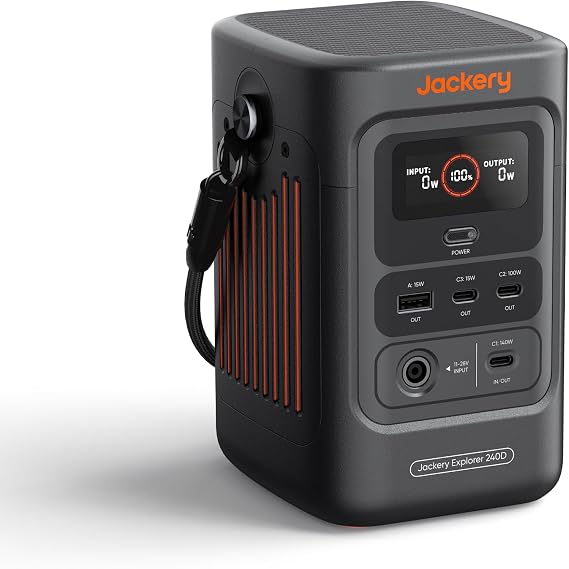Jackery Explorer 240D Power Bank,200W DC Output