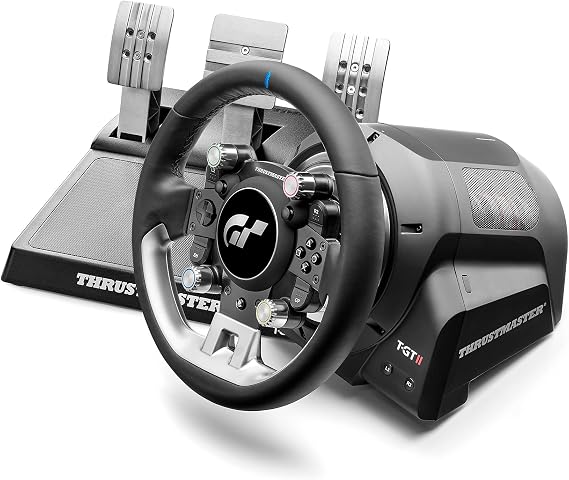 Thrustmaster T-GT II Force Feedback Racing Wheel - Officially licensed for PlayStation 5 and Gran Turismo - PS5, PS4 and PC