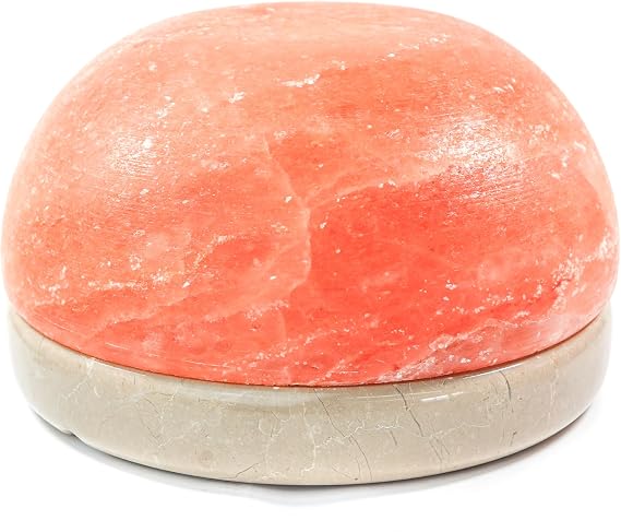 Himalayan Secrets Heated Salt Dome Lamp Hand & Foot Warmer, 9in Tavera