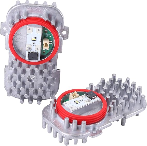 2PCS Daytime Running Light LED Module 63117263051 Compatible with B-M*W X5 X3 E92 E93 F80 M3 F12 F13 328i 428i 430i 335i 435i 640i 650i M6 Headlight Light Ballast Insert Diode Module 1305715084