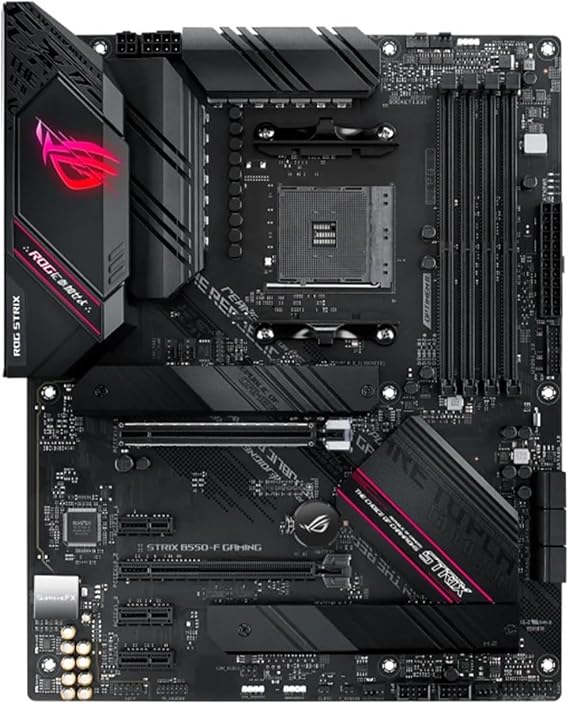 Fit for ASUS B550 Ryzen AM4 Gaming ATX Motherboard ROG Strix B550-F Gaming Support 5700x3D 5800X 5600G CPU DDR4 Dual M.2 PCIe 4.0 Motherboard