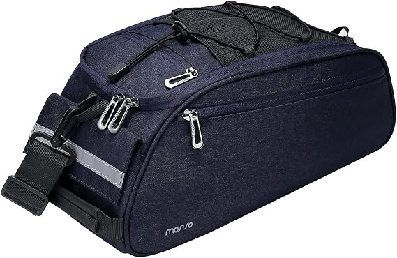 MOSISO Bike Rack Bag, Waterproof Bicycle Trunk Pannier Rear Seat Pouch