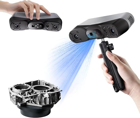 Revopoint POP 4 3D Scanner, AI Segmentation, for 3D Printing, Premium