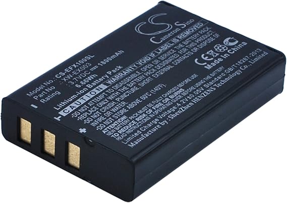 This Battery is Suitable for EXFO's AXS-110 FLS-600 Light Source FOT-600 OLTS FPM-600 Power Meter FVA-600 Variable Attenuator ELS-500 EPM-500 FIP-400 FOT-930 LANPAL100
