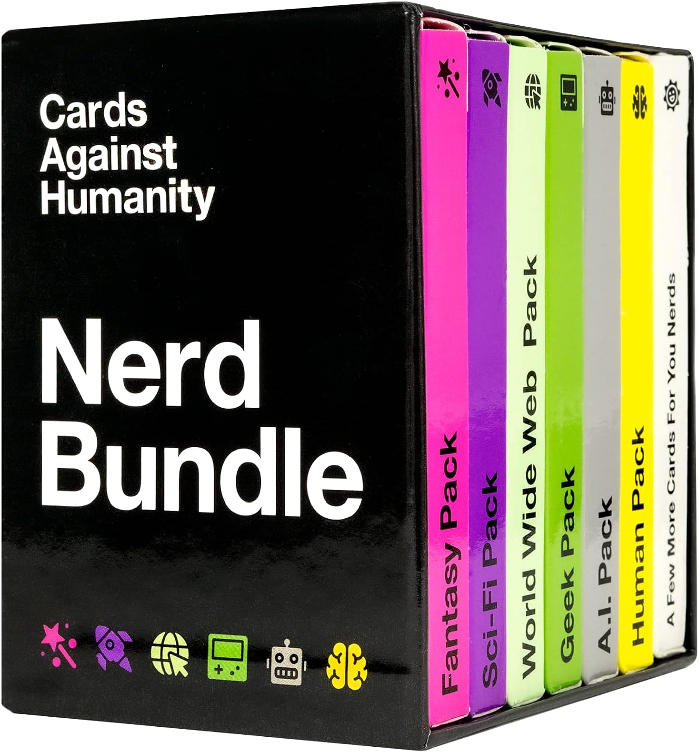 Cards Against Humanity: Nerd Bundle • 6 Themed Packs  10 All-New Cards