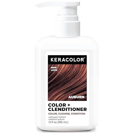 Keracolor Color + Clenditioner, Semi-Permanent Hair Color, 23 Shades