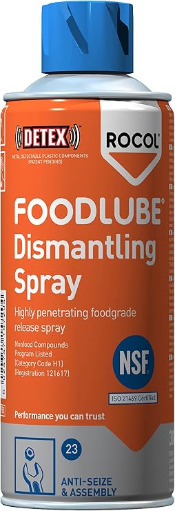 Rocol 15720 300ml Foodlube Dismantling Spray