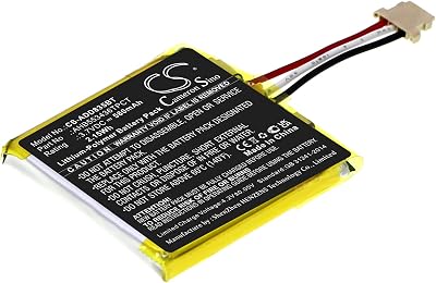 Cameron Sino Battery for ADT DBC835, DBC835-V2, Wireless HD Doorbell Camera PN:ADT AHB553436TPCT 580mAh  2.15Wh