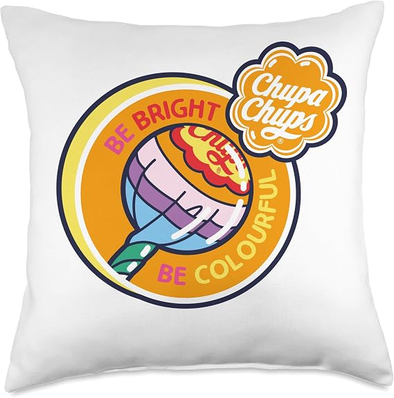 CHUPA CHUPS BRIGHT AND COLORFUL Throw Pillow