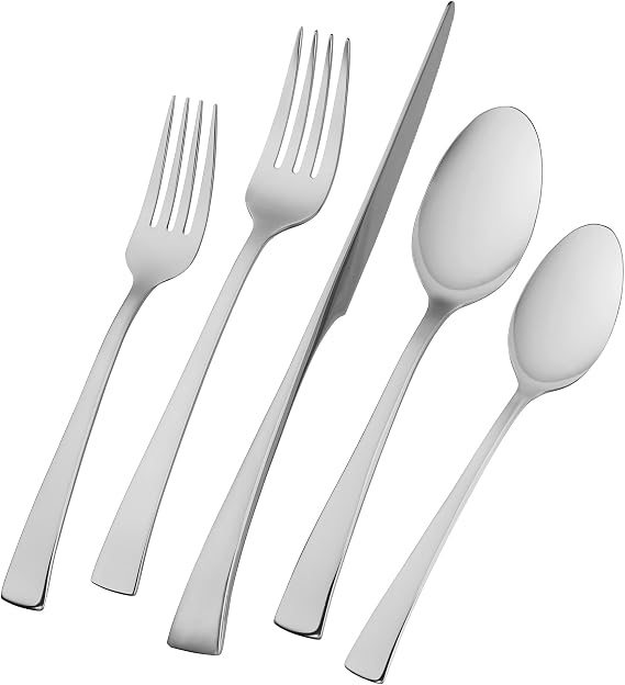 ZWILLING Bellasera 45-Piece Flatware Set, Service for 8, stainless steel