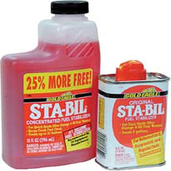 Gold Eagle 22206/1108B 10 Oz Original Sta-Bil Concentrated Fuel Stabilizer