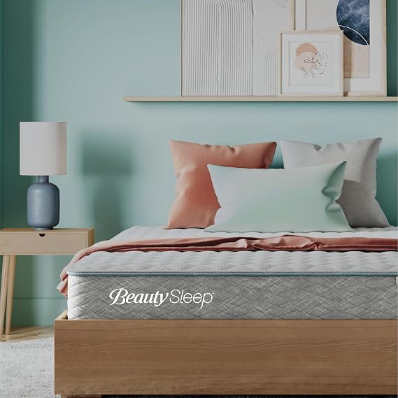 Beauty Sleep Midnight Slumber Medium Firm 10" King Hybrid Mattress in a Box
