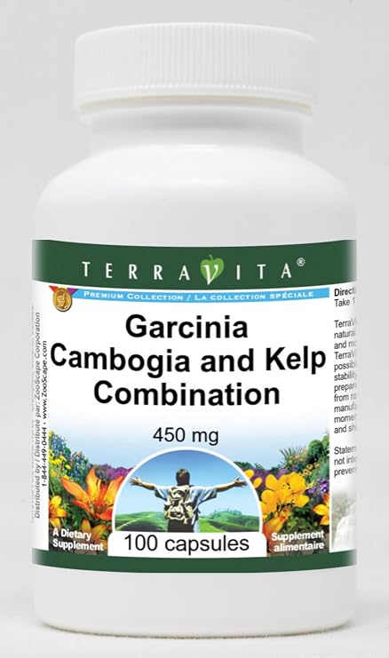 Garcinia Cambogia and Kelp Combination - 450 mg (100 Capsules, ZIN: 513036)