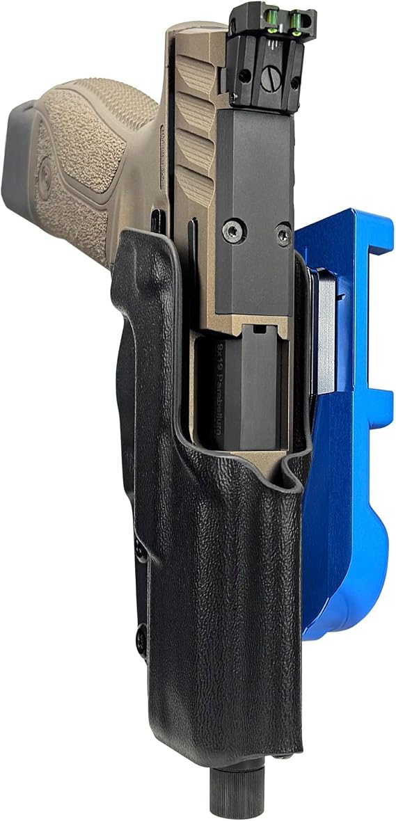 IDPA Quick Mount Holster - Quick Release Aluminum System for Competition Use fits Stoeger STR-9 Combat SX