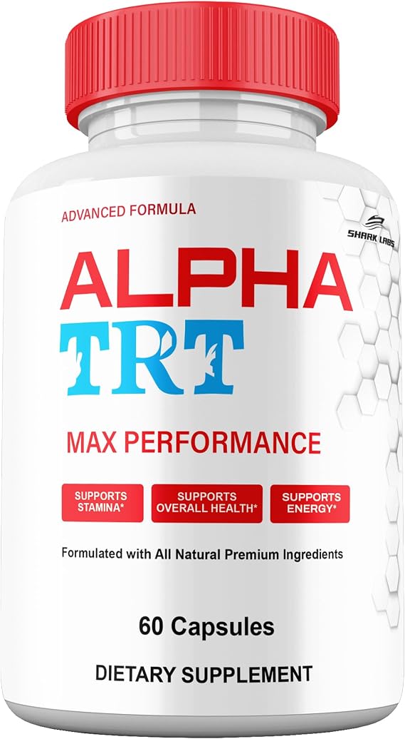 (1 Pack) AlphaTRT Capsules, Advanced Premium Alpha TRT Official Supplement Vitamin Pills