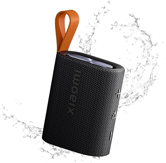Xiaomi Audio Pack Mi Portable Bluetooth 5.4 Speaker, IP67 Waterproof Outdoor Bluetooth Speaker, Dynamic Audio, Supports TWS Connection, 10 Hours Playtime, Black