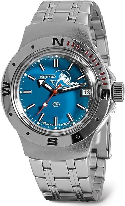 VOSTOK | Amphibia 060059 Scuba Dude Automatic Self-Winding Diver Wrist Watch