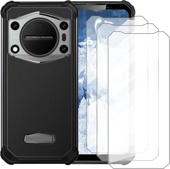 Screen Protector Compatible with Oukitel WP22(6.58 Inch) [3 Pack] Glass Screen Protector Suitable for Oukitel WP22, Tempered Glass Protective Film