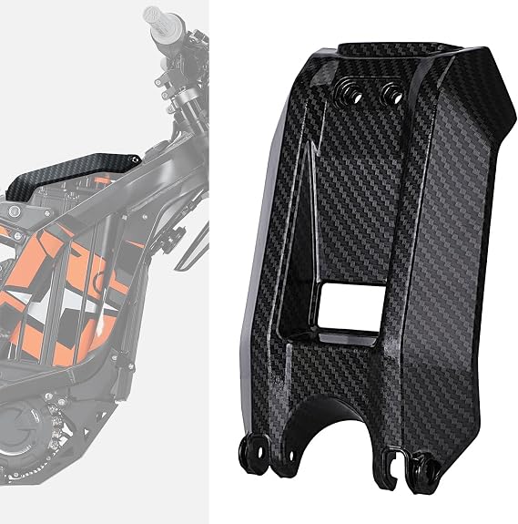 Battery Cover for Surron LBX, Electric Dirt Bike Battery Cover Lid Warp for Sur Ron Light Bee X/S Imitation Carbon Fiber,PP Material