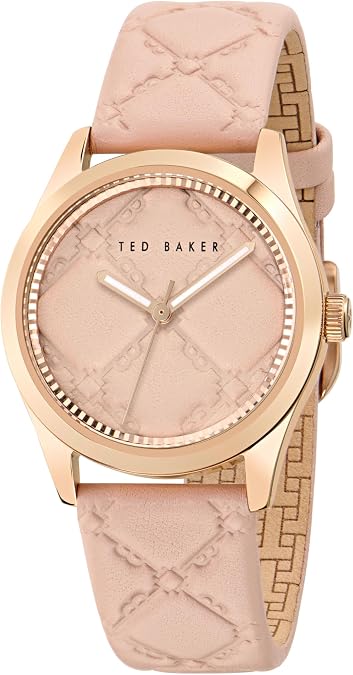 Ted Baker Coolly Women's Pink Leather Strap Watch